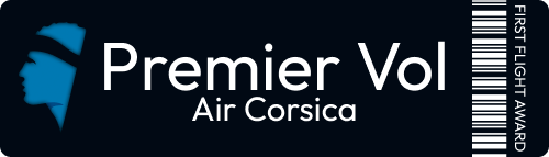 Félicitations ! Vous avez effectué votre premier vol officiel pour Air Corsica. Premier vol Air Corsica