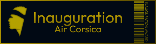 Les débuts ne s’écrivent qu’une fois… Vous avez répondu présent pour l’ouverture officielle et inscrit votre nom dans l’histoire d’Air Corsica Virtuel. Cet award unique célèbre votre présence lors du tout premier vol inaugural officiel de la compagnie. Award Inauguration